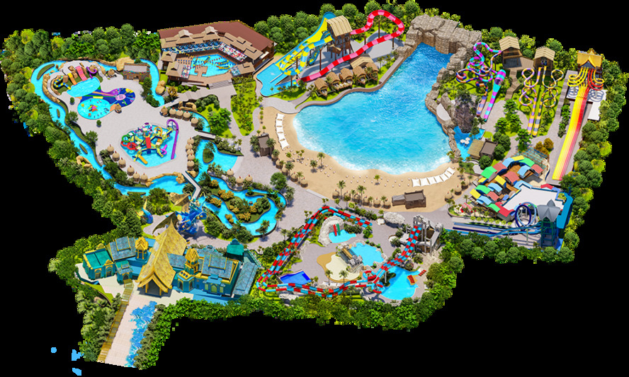 Family fun at the Andamanda Phuket wave pool