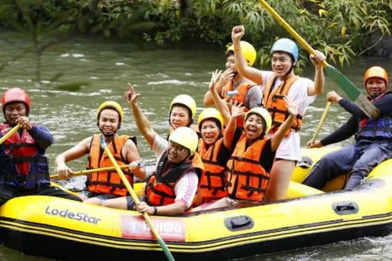Experience the thrill of white water rafting in Phuket, an exciting outdoor adventure through scenic