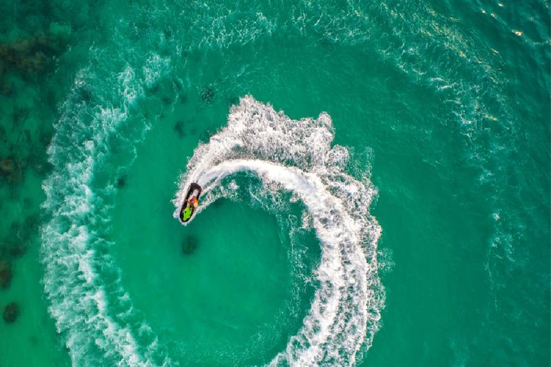 A fun group adventure as you ride jetskis together along the beautiful shores of Phuket.