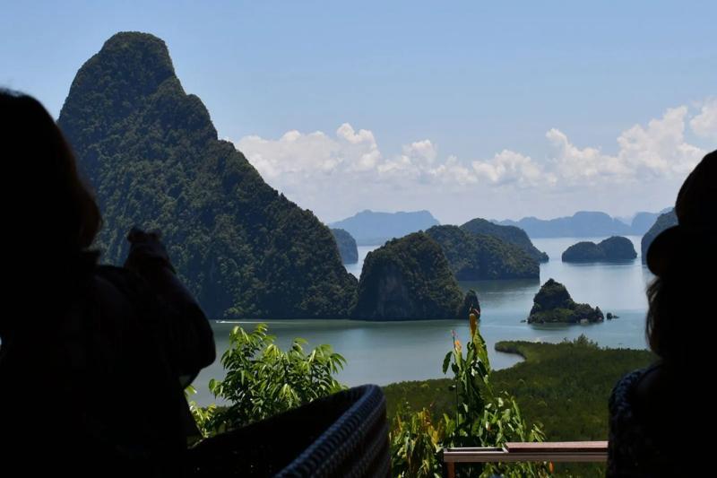 Visit the unique Panyee Village in Phang Nga Bay, a floating Muslim village built on stilts with pic