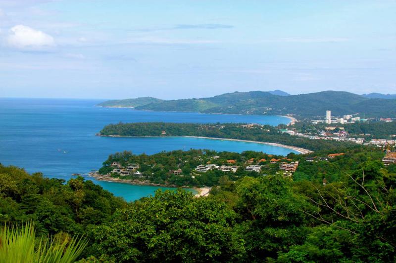 Scenic Karon Viewpoint, overlooking the beautiful beaches of Phuket